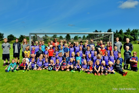 Fodboldskolen i 2017. Foto: Ingolf Andersen